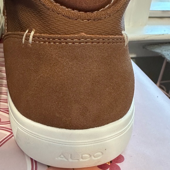 Gently used ALDO HIGH TOP LACEUP SNEAKERS - Picture 9 of 14